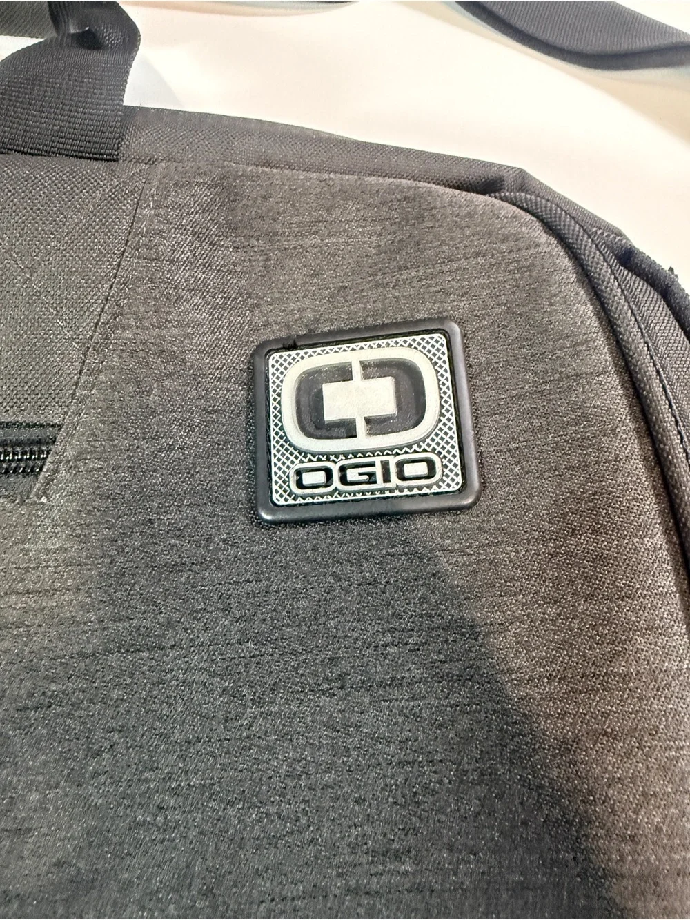 OGIO Black Laptop Briefcase with Padded Shoulder Strap
